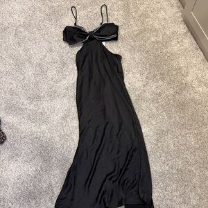 NWT One and Only Collective Bow Cut Out Maxi Dress